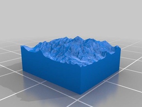 everest Dağı modelleri 3d print model - Mito3D