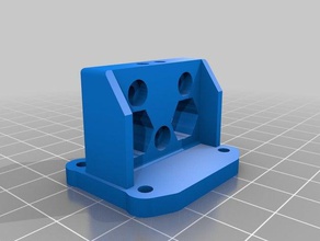 dbot chimera mount large push fittings 3d printer parts 3d print model - Mito3D