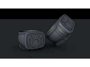 fantasma, o anel de lanterna A impressão 3d 3d print model - Mito3D
