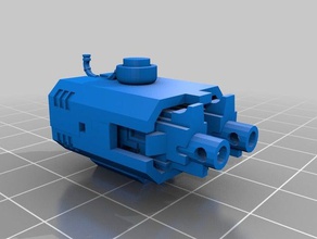 les armes de divers véhicules jouets & jeux 40k véhicule bits warhammer40k warhammer ensemble 3d print model - Mito3D