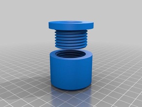 ikea alex furniture feet foot household supplies 3d print model - Mito3D