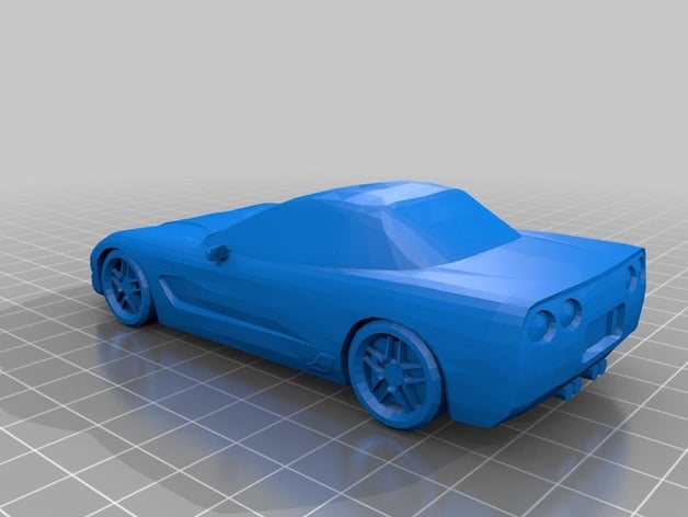 2003 c5 z06 corvette araç 3D print model - Mito3D