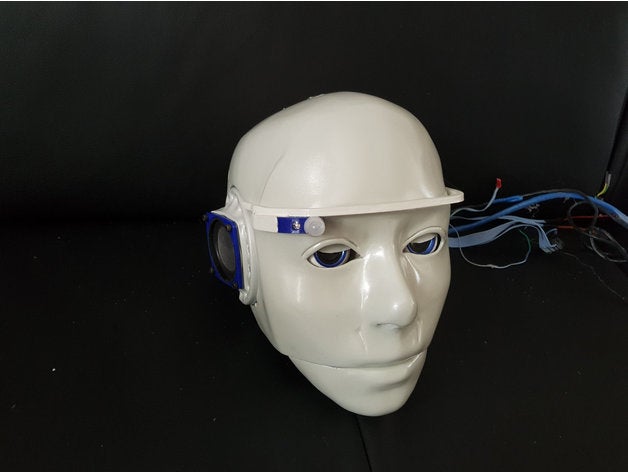 inmoov glass robotics 3D print model - Mito3D