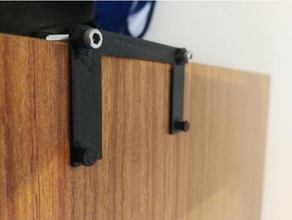 smoke detector holder 3d printer accessories 3d print model - Mito3D