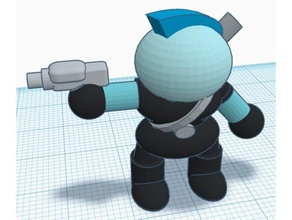 android-operatório brinquedo & acessórios para jogos a figura miniatura rpg scifi starfinder 3d print model - Mito3D