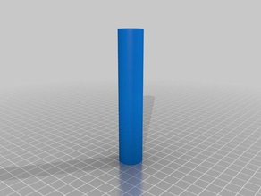 nerf Kaliber-Rohr 16mm mechanische Spielzeuge Fass dart tube 3d print model - Mito3D