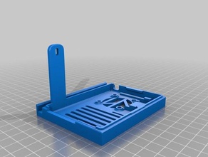 nerdville octoprint - fully adjustable camera + light rig 3d printer parts octopi pi 2 raspberry 3d print model - Mito3D