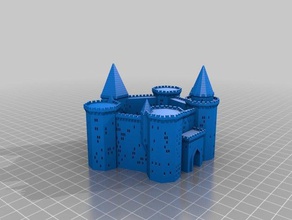 fortress 2 buildings & structures customized 3d print model - Mito3D