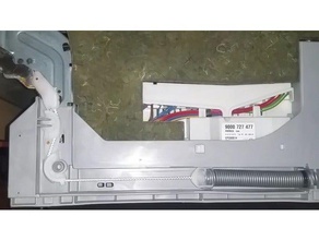 spring holder dishwasher door replacement parts siemens 3d print model - Mito3D