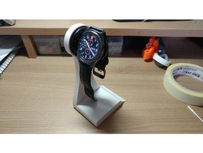engranaje s2 soporte de carga el teléfono móvil fusion 360 samsung gear smartwatch 3d print model - Mito3D