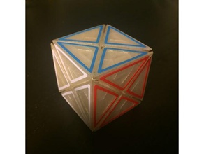 dino cubo i puzzle Puzzle 3d di meccanica giocattolo rubiks cube twisty 3d print model - Mito3D