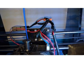 anet a8 hotend cable clip 3d printer parts 3dprinter upgrade 3d print model - Mito3D