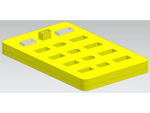 xt30 balance board 3s + 4s r c araçlar lipo dengeleyici denge kurulu tak hol pil paralel şarj 3d print model - Mito3D