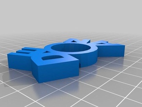 dean fidget spinner 3d print model - Mito3D