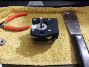 lead screw motor mount revised stronger 3d printer parts 3d print model - Mito3D
