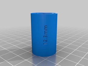 cuscinetto lineare 12mm Stampante 3d parti bruno esgulian ipercubo evoluzione lm12uu 3d print model - Mito3D