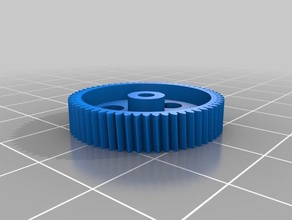 einfache Stirnrad meshes m8 Gewinde engineering 3d print model - Mito3D