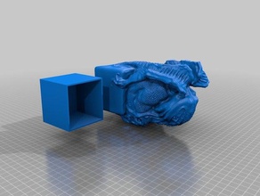 cthulhu hidden box toy & game accessories 3d print model - Mito3D