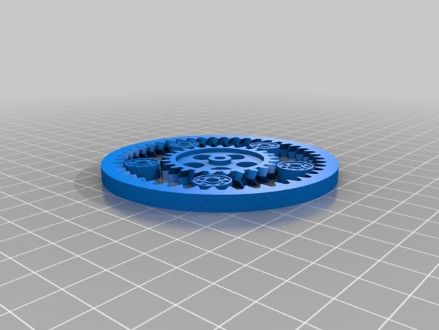 meine angepasste planetengetriebe Planetengetriebe Teile kundengebundene 3D print model - Mito3D