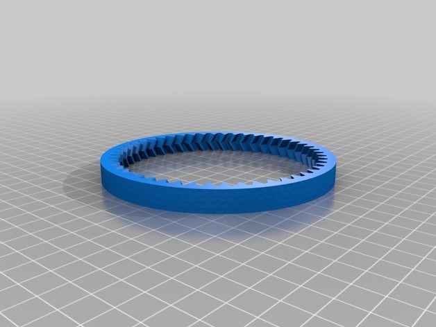 meine angepasste pfeil-hohlrad Fischgräten-ring gear Teile kundengebundene 3D print model - Mito3D