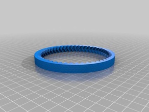 mi personalizados pfeil-hohlrad de la raspa arenque del engranaje anillo partes personalizado 3d print model - Mito3D
