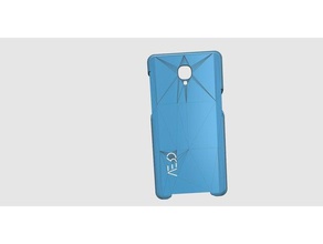 oneplus 3 de la cubierta el teléfono móvil caso uno más los casos un plus tres smartphone 3d print model - Mito3D