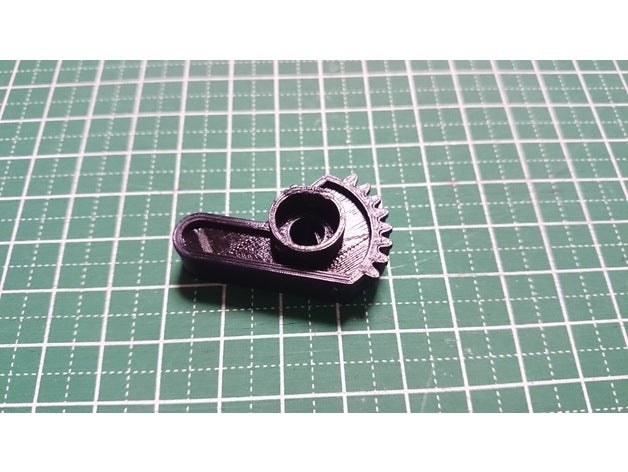 g27 pédale de butée engrenage 6mm arbres jeux logitech 3D print model - Mito3D