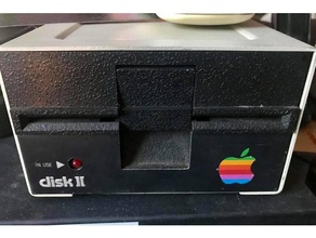 apple 2e disk ıı mini mac durumda dönüşüm kit parçaları bilgisayar 3d print model - Mito3D