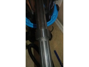 vacmaster hose collet 3d printing fusion 360 shopvac vac vacuum cleaner 3d print model - Mito3D