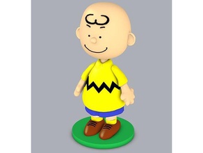 charlie brown jouets & jeux le buste la bande dessinée figure figurine snoopy 3d print model - Mito3D