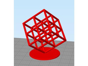 3d-Folter-cube v3 Kunst Kalibrieren cube schwierig Folter 3d print model - Mito3D
