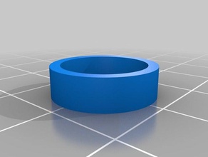 5 8 1 2 inch v2 circular washer replacement parts customized 3d print model - Mito3D