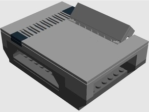 lego raspberry pi nes computador novo nintendo caso 3d print model - Mito3D