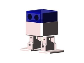 otto diy+ openscad Robotik 3d print model - Mito3D