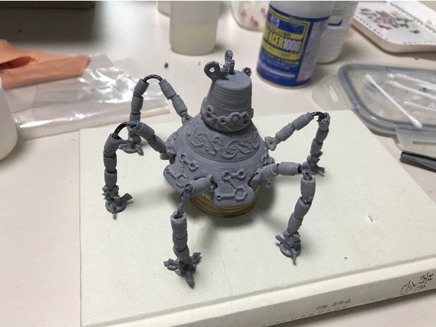 fil-jambe tuteur zelda botw modèle de robots figure le robot 3D print model - Mito3D