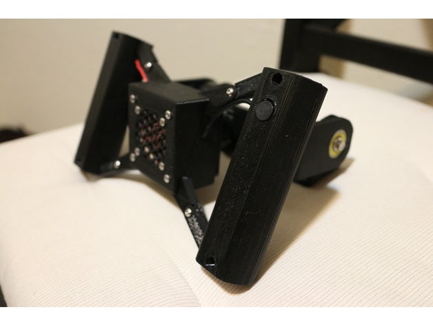 2 axis gimbal mirrorless camera 3D print model - Mito3D