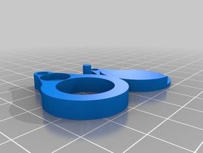 magnetic peephole cover 3d printing door 3d print model - Mito3D