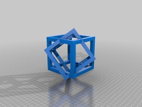 cube-Kunst Skulpturen 3d print model - Mito3D