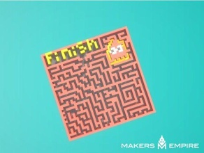 amazing maze art 3d print model - Mito3D