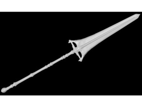 ejderha avcısı kılıç mızrak karanlık ruhlar ııı video oyunları büyük orospu çocuğu cosplay fantezi Kral isimsiz ornstein prop avcı silah 3d print model - Mito3D
