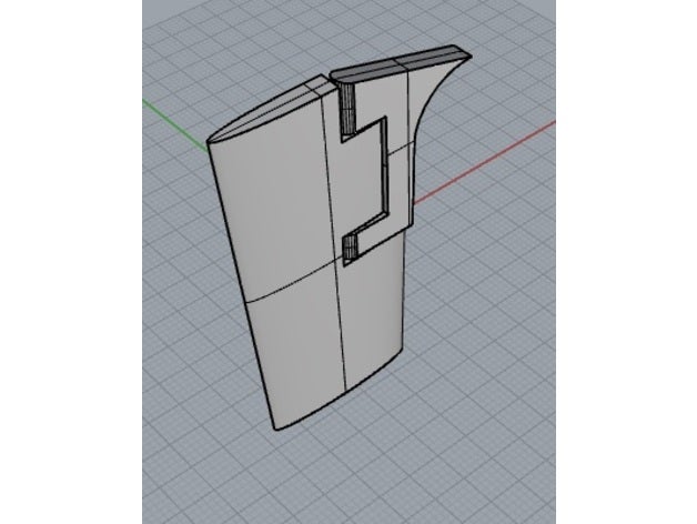 Ruderblatt Fahrzeuge Ruder 3D print model - Mito3D