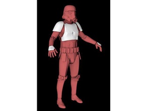 stormtrooper terno traje armadura cosplay star wars 3d print model - Mito3D