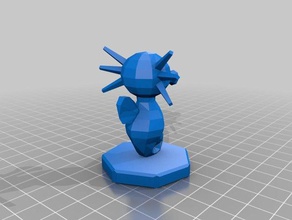 reparado pokemon peças de xadrez playsets 3d print model - Mito3D