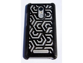 xiaomi redmi note 3 pro special edition kate case - geometrical mobile phone design smartphone 3d print model - Mito3D