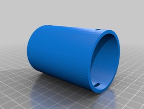 vacuum hose joiner diy 3d print model - Mito3D
