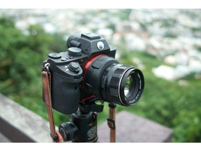 mma minimal minyatür adaptör sony fe e vücut m42 lens kamera fotoğrafçılık 3d print model - Mito3D