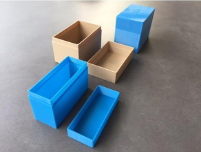 box containers 3d print model - Mito3D