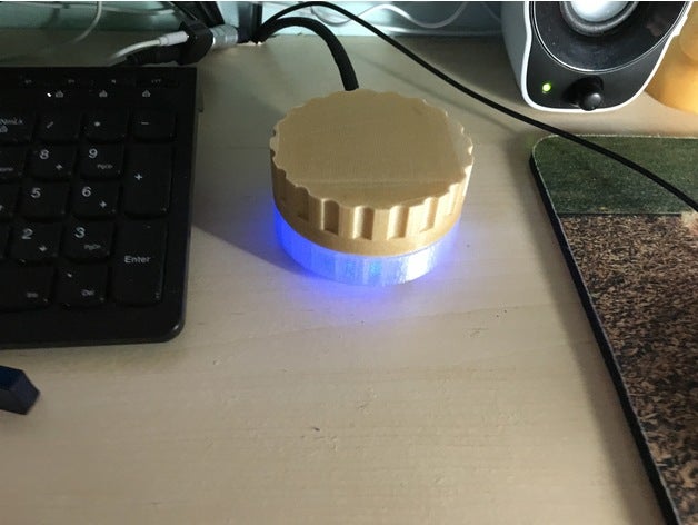 audio volume knob 3D print model - Mito3D