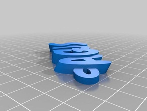 agus keychains customized 3d print model - Mito3D