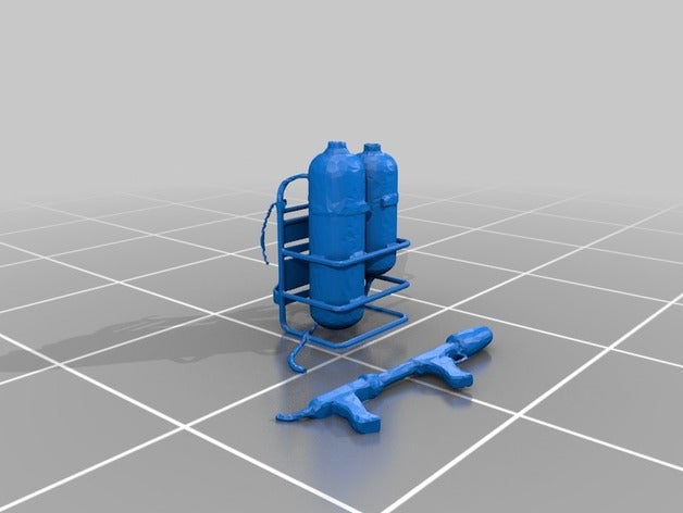 m1 flamethrower infantry conversions 3d printing 3D print model - Mito3D